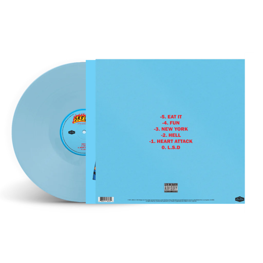 50 Push Ups for a Dollar 12" Vinyl (Blue)