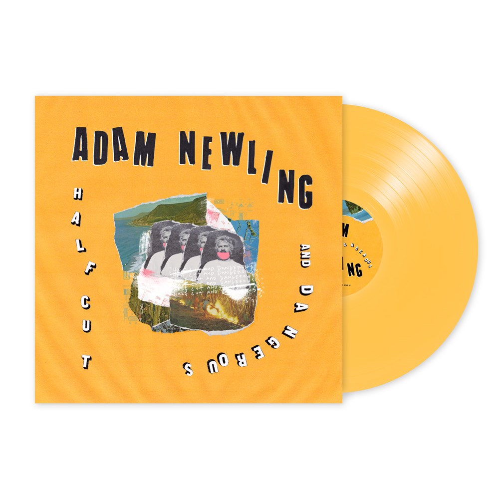 Adam Newling - Half Cut and Dangerous EP Vinyl - Gold