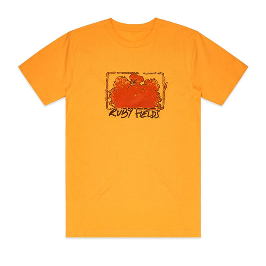 Ruby Fields - Red Trees - T-shirt Gold